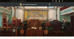 Desktop Screenshot of holytabernaclechurch.org